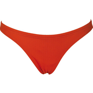 ARENA SOLID Women's Bikini Bottoms Red/White 0